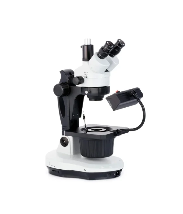 Jewel Gem Zoom Trinocular Stereo Microscope 7X-45X